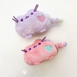 Pink and Purple Pusheen Plush Pencil Toppers